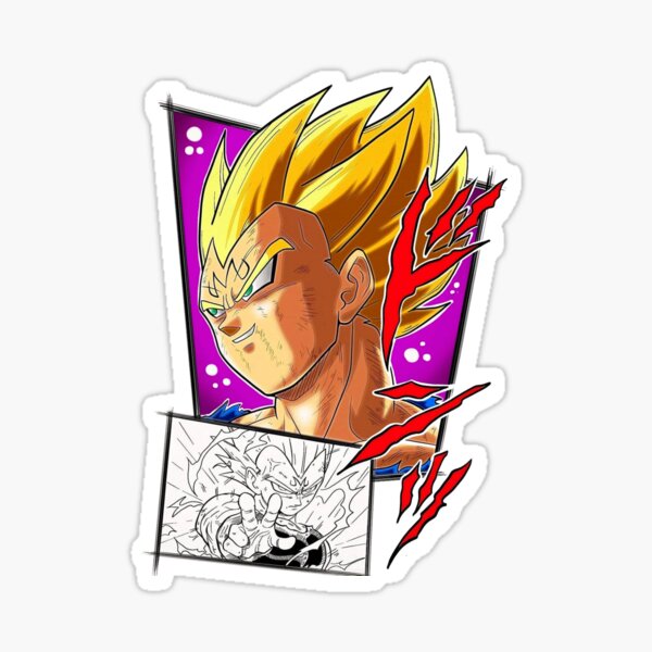 goku ssj3 Sticker for Sale by JulyArt9