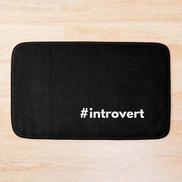Item preview, Hashtag introvert designed and sold by HashtagZone.