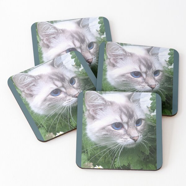 Item preview, Saoirse the lynx ragdoll cat designed and sold by Fluffycat2020.