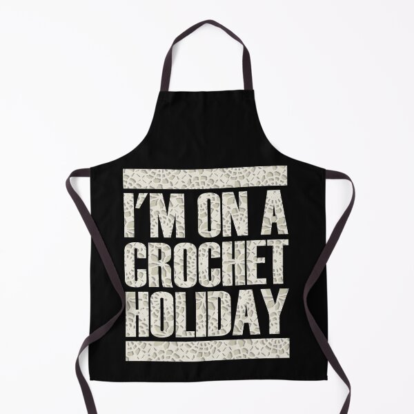 Item preview, I'm On A Crochet Holiday designed and sold by artfulnotebook.