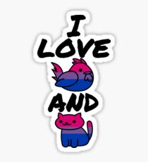 Erotica i love cock sticker girl