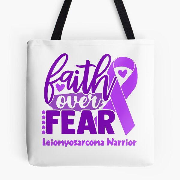 Item preview, Faith Over Fear Leiomyosarcoma Warrior designed and sold by largellie.