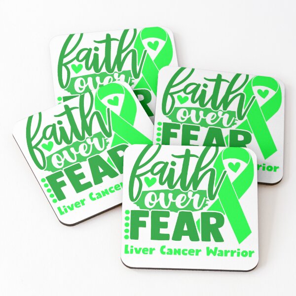 Item preview, Faith Over Fear Liver Cancer Warrior designed and sold by largellie.