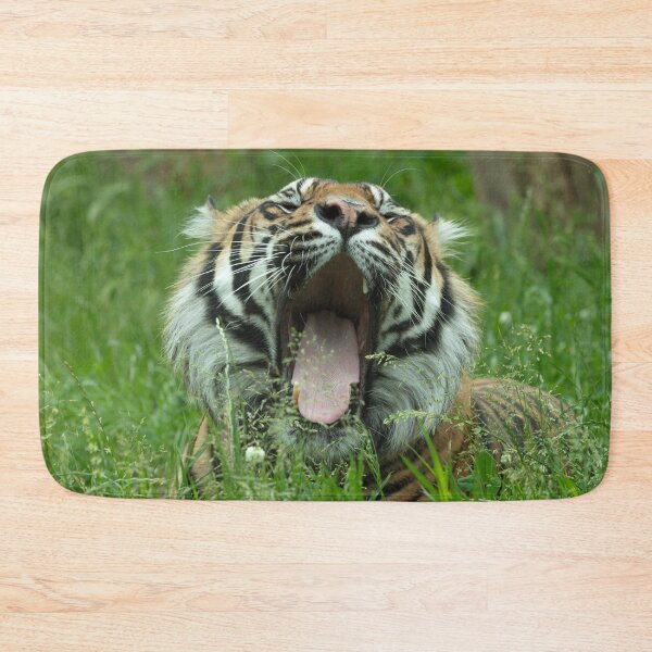Item preview, Yawning tiger designed and sold by Sam Mitchell.