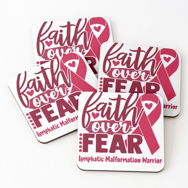 Item preview, Faith Over Fear Lymphatic Malformation Warrior designed and sold by largellie.