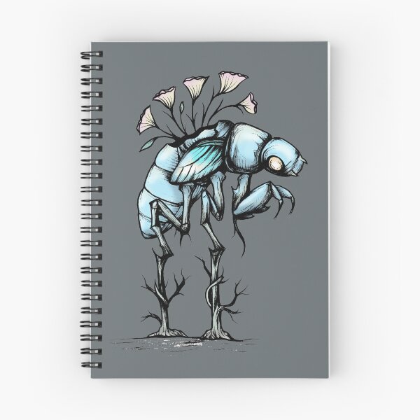 Item preview, Ghost Cicada Nymph Floral designed and sold by ShaireProd.
