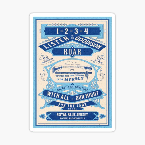 Item preview, Goodison Roar designed and sold by toffeesshop.