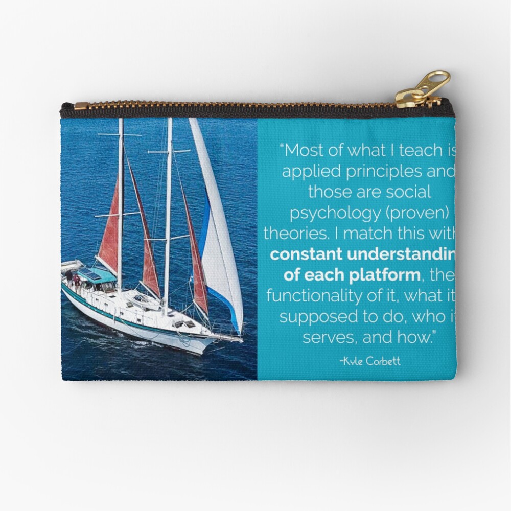 Item preview, Zipper Pouch designed and sold by SanDiegoSailing.