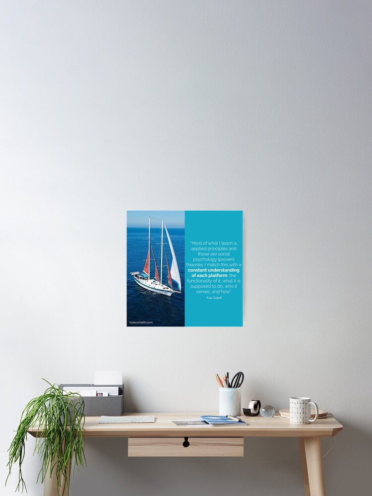 Thumbnail 2 of 3, Poster, Understand the Plan designed and sold by SanDiegoSailing.