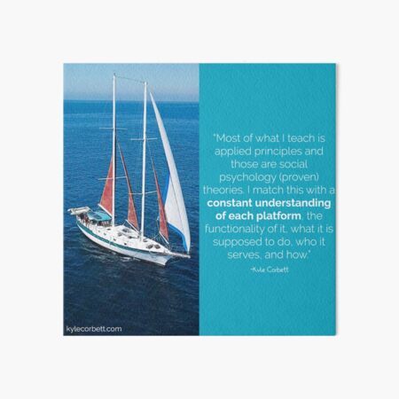 Understand the Plan Art Board Print