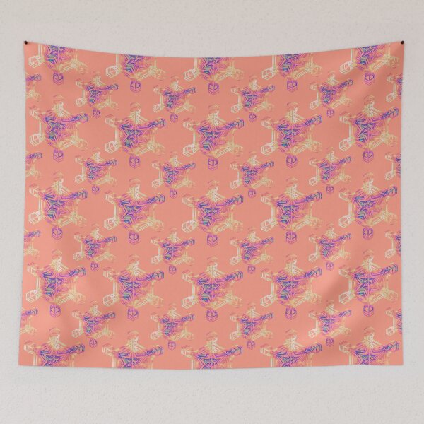 Item preview, Snowflake Mixed Sizes on Apricot 5748 designed and sold by Art in My Loft.