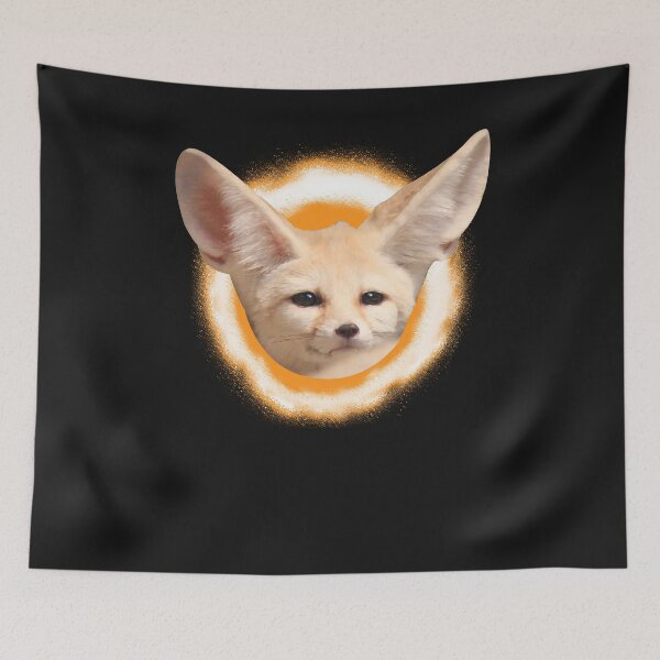 Item preview, Fennec desert fox illustration designed and sold by eiwo87.