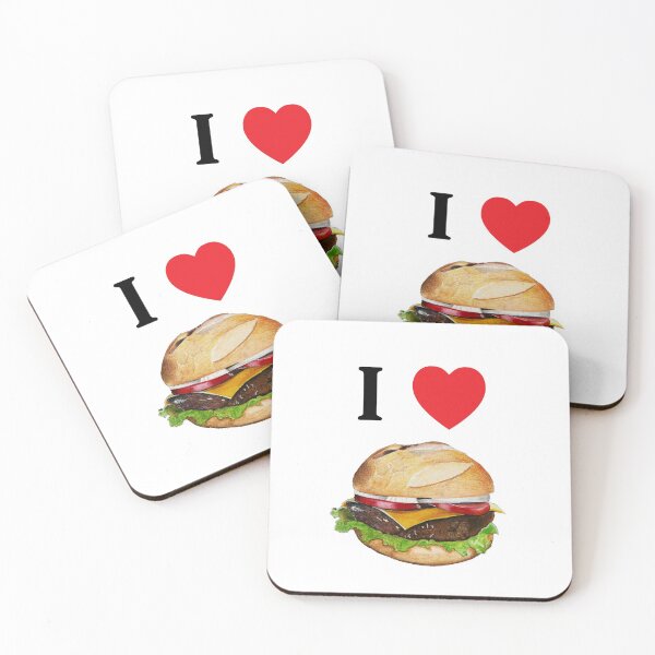 Item preview, I Love Burger designed and sold by Art Studio Design.