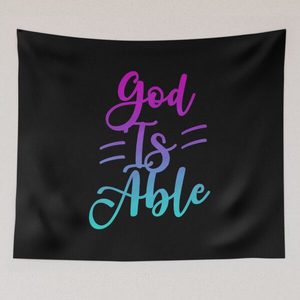 Item preview, Christian Quote: God is able designed and sold by ChristianLife.