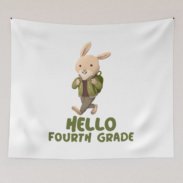 Item preview, Hello Fourth Grade  designed and sold by Studioapartment.