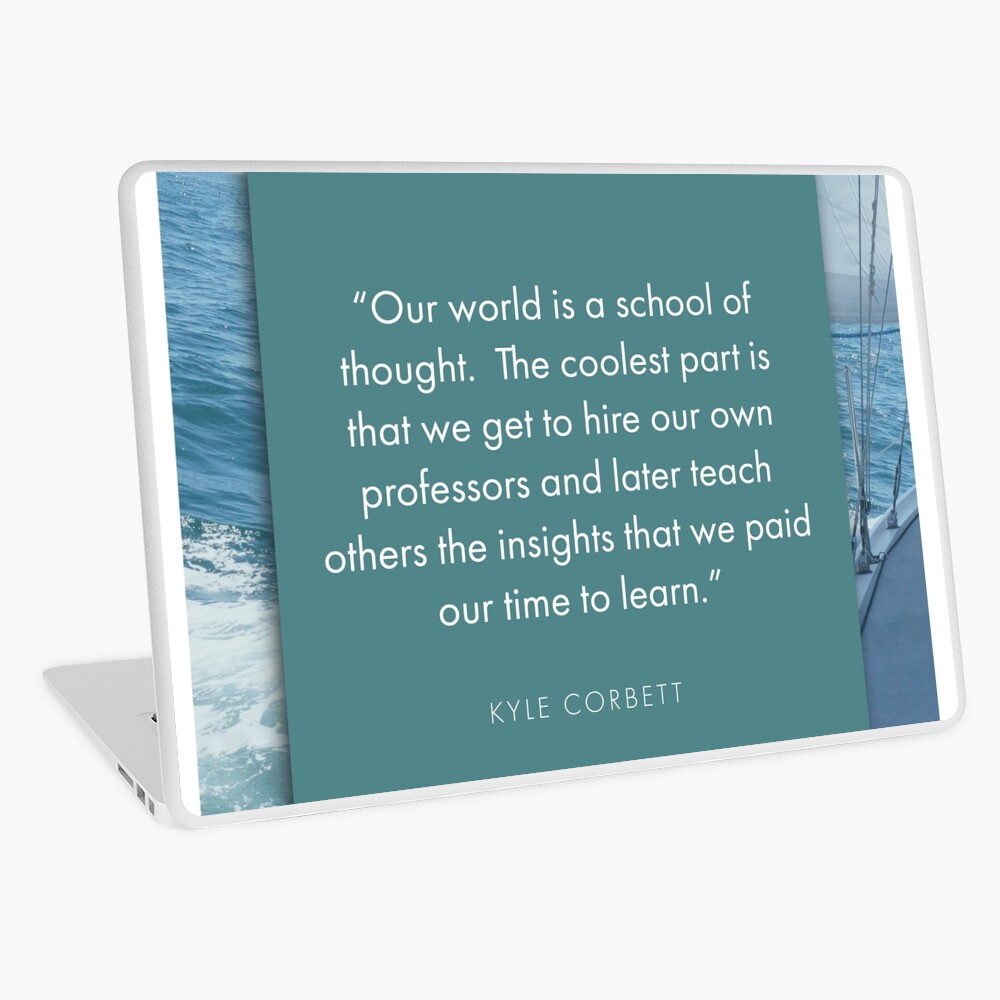 Item preview, Laptop Skin designed and sold by SanDiegoSailing.