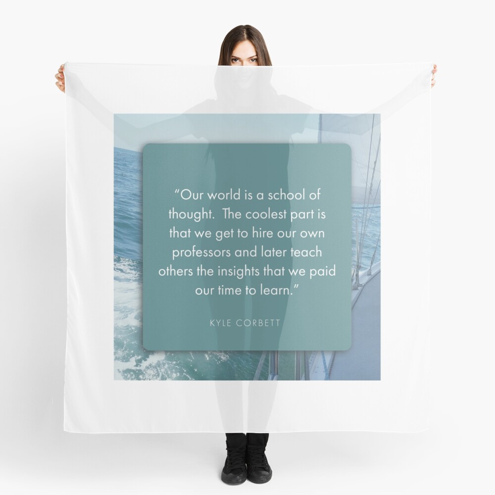 Item preview, Scarf designed and sold by SanDiegoSailing.