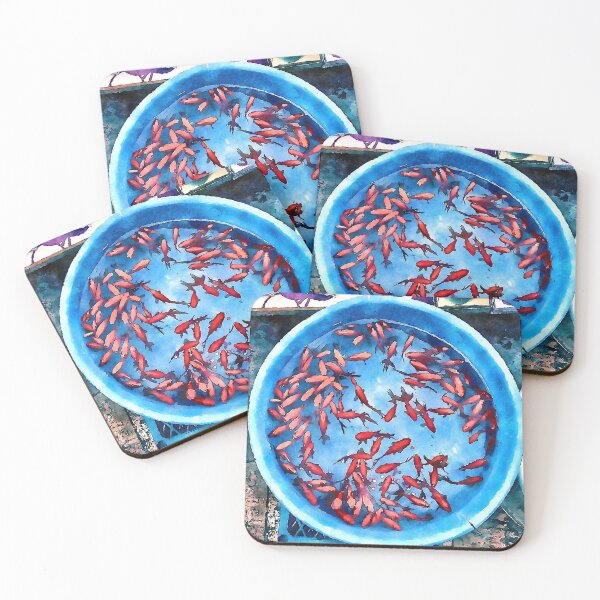 Item preview, Bowl of Goldfish in Tajrish Bazaar designed and sold by LeylaNovini.