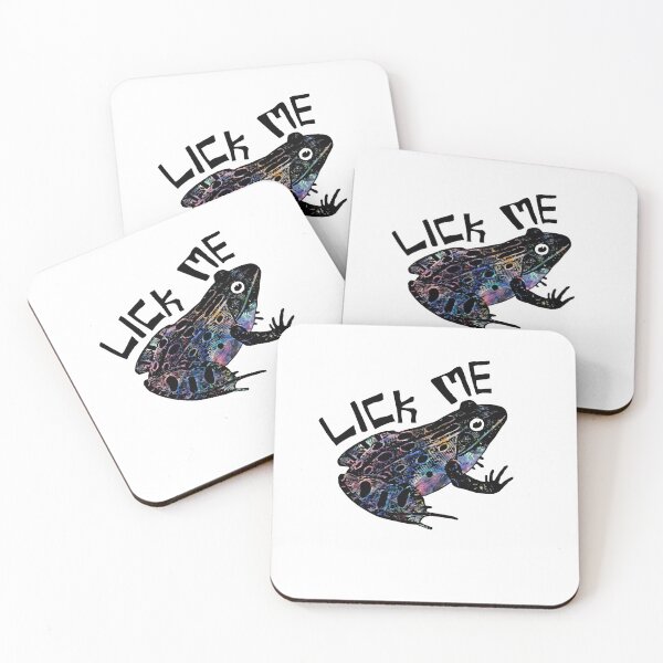 Item preview, lick me psychedelic frog hippy trippy designed and sold by Captain-Jackson.