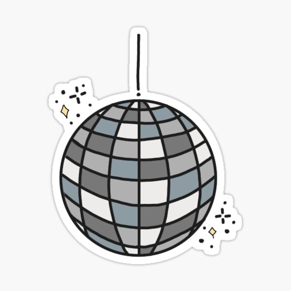 mirrorball-sticker-for-sale-by-bailee-couch-redbubble