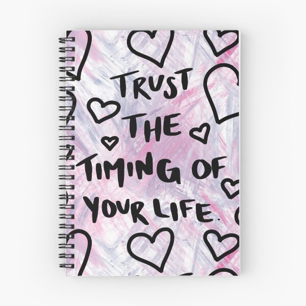 Item preview, Trust the timing of your life. designed and sold by heatherbenner.