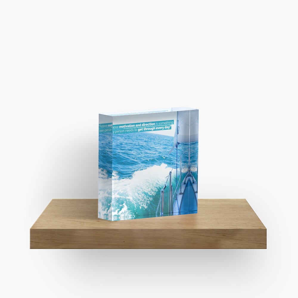 Item preview, Acrylic Block designed and sold by SanDiegoSailing.