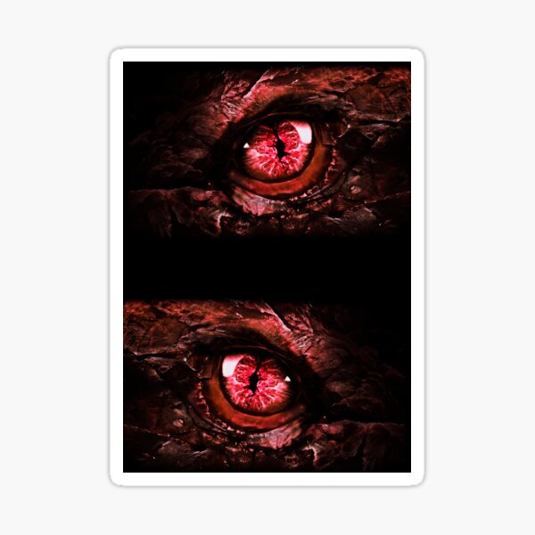Item preview, Specular red Dragon's eyes designed and sold by Gothic Fantasy.