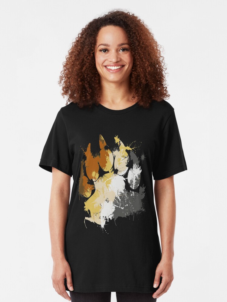 Alternate view of Gay Bear Pride Slim Fit T-Shirt