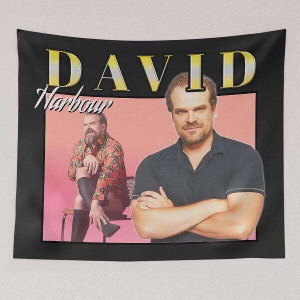 Item preview, David Harbour retro / vintage design designed and sold by TryStar.