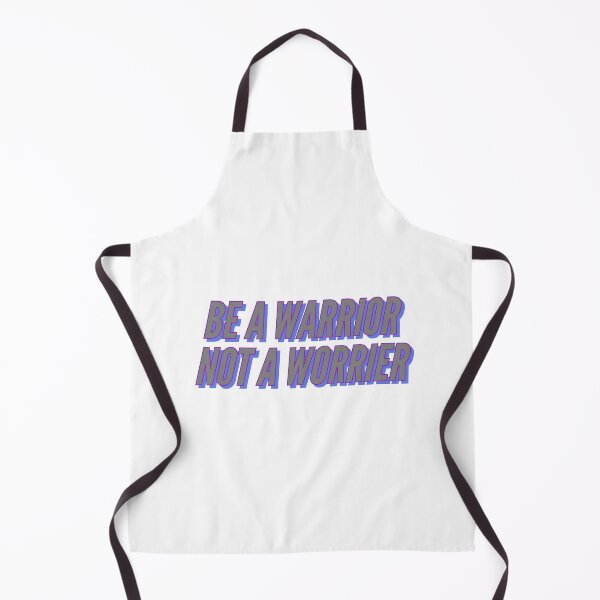 Item preview, BE A WARRIOR NOT A WORRIER designed and sold by ZouhirArraki.