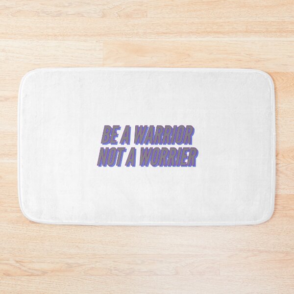Item preview, BE A WARRIOR NOT A WORRIER  designed and sold by ZouhirArraki.