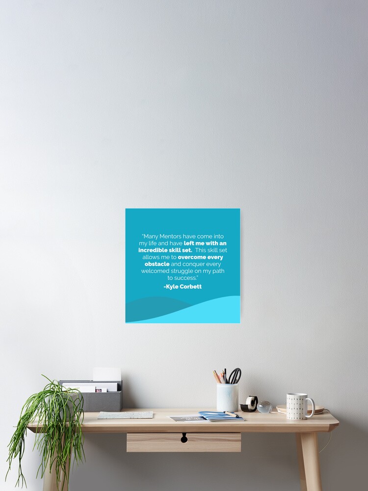 Thumbnail 2 of 3, Poster, Overcome Any Obstacle designed and sold by SanDiegoSailing.