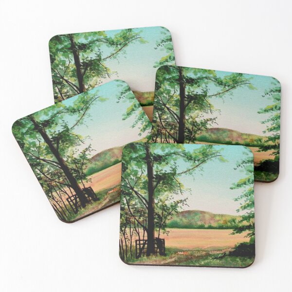 Item preview, Northwest Arkansas Watercolor Painting South 40 designed and sold by KarisCanvasShop.