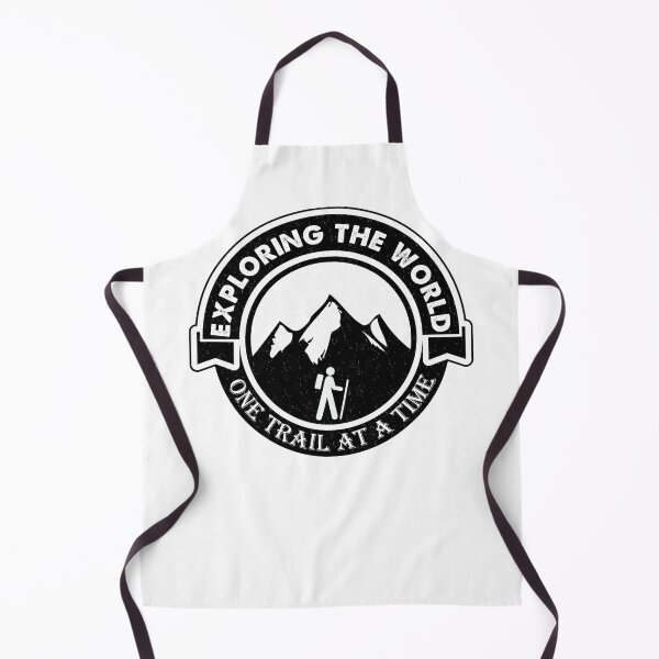 Item preview, Exploring the World - One Trail at a Time - Hiking, Hiker, Hike, Backpacking, Backpacker gift, Outdoors designed and sold by VisionQuestArts.