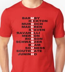 MIDDLESBROUGH F C BORO LEGENDS Unisex T-Shirt