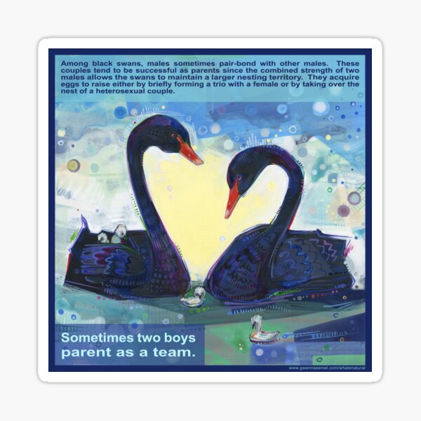 Happily Ever After (Black Swan) Sticker