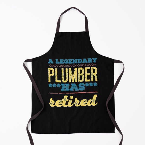 Item preview, A Legendary Plumber Has Retired Yellow Blue Red Font designed and sold by HppyStrngHelthy.