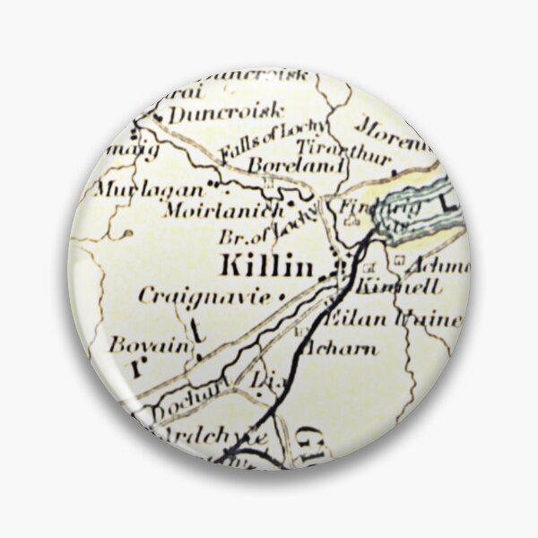 Item preview, KILLIN & surrounding area map 1898 designed and sold by yourscotland.