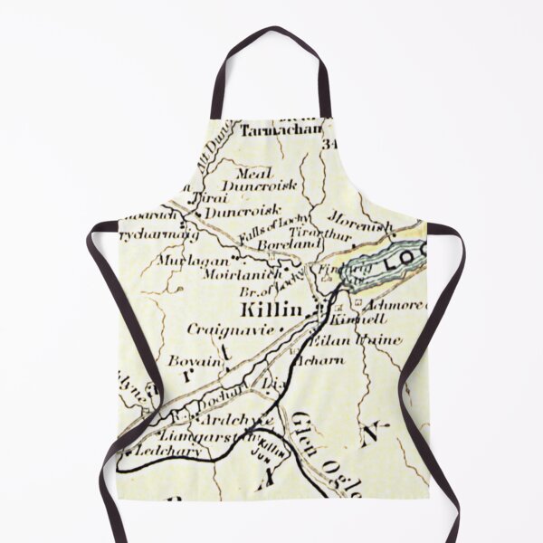 Item preview, KILLIN & surrounding area map 1898 designed and sold by yourscotland.