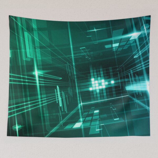 Item preview, Turquoise Core digital art designed and sold by NexusArts.