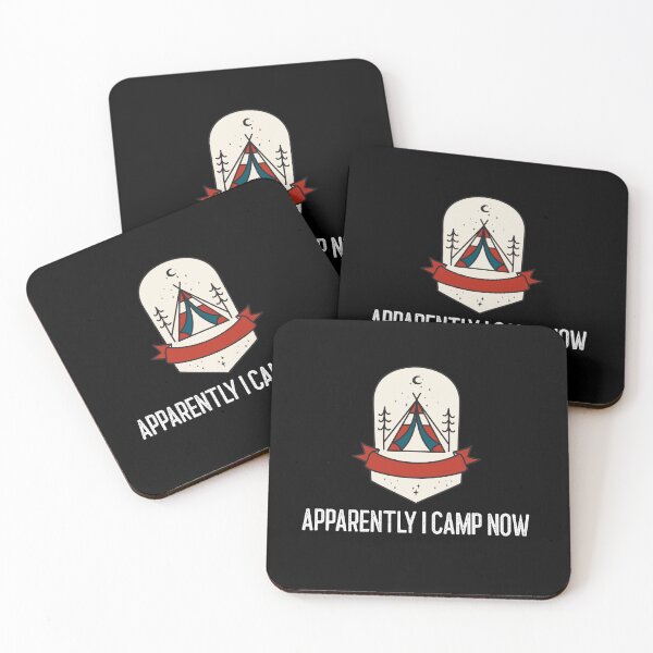 Item preview, Apparently I camping now designed and sold by RheaRealm.