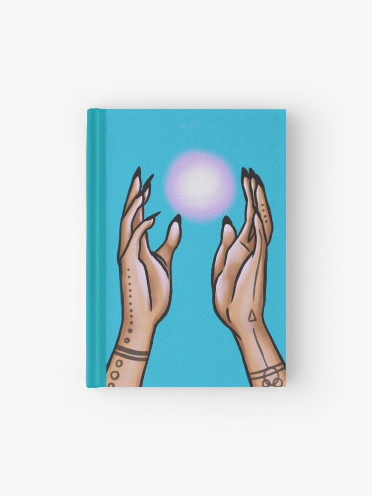 Journals Great for Water Bottles Great Gift for Anyone Spiritual or Witchy Free Shipping Magic Hands Sticker and More!