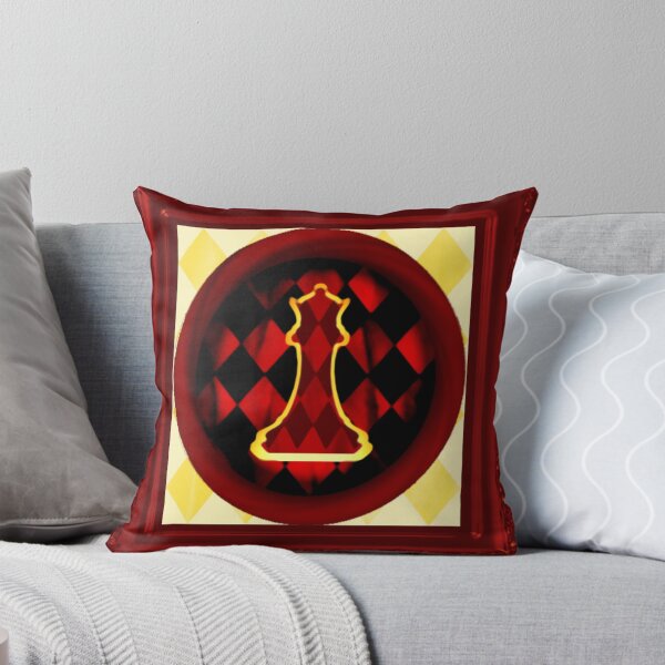 Item preview, Chess Set - The Red Harlequin Queen MS ™ designed and sold by DuskWingArts.