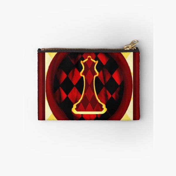 Item preview, Chess Set - The Red Harlequin Queen MS ™ designed and sold by DuskWingArts.