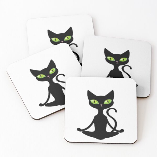 Item preview, Meditating cat designed and sold by Cyber-Spider.