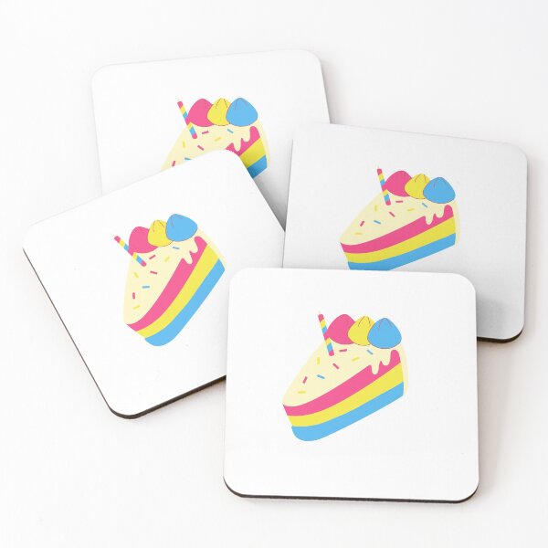 Item preview, Subtle Pansexual Cake. pansexual cake. pansexual birthday cake designed and sold by tiredandbored.