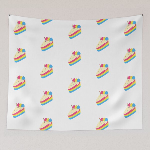 Item preview, Subtle Pansexual Cake. pansexual cake. pansexual birthday cake designed and sold by tiredandbored.