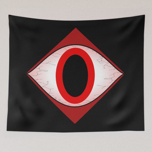 Item preview, Eye with red diamond design, tired eye, vision, visine, retina, cornea, pinkeye designed and sold by Nostrathomas66.