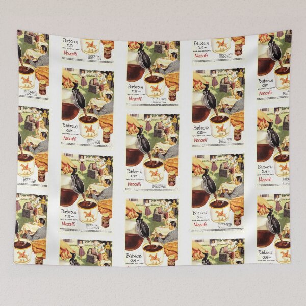 Item preview, Barbecue Coffee Time Illustration designed and sold by food-nostalgia.