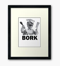 Bork Bork Framed Print